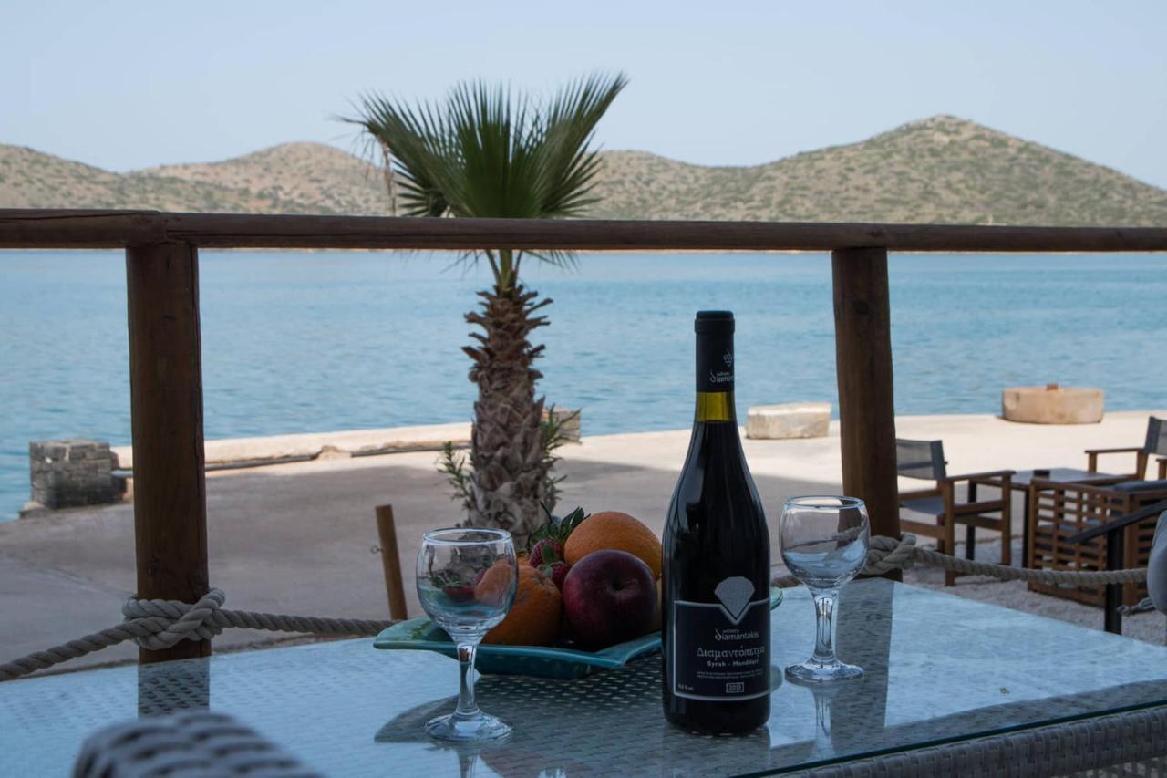 Iliana Sea Side House Villa Elounda Buitenkant foto